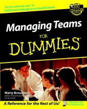 book Managing Teams For Dummies