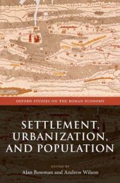 book Settlement, urbanization, and population