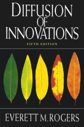 book Diffusion of innovations: 5th ed