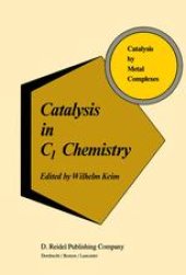 book Catalysis in C1 Chemistry