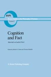 book Cognition and Fact: Materials on Ludwik Fleck