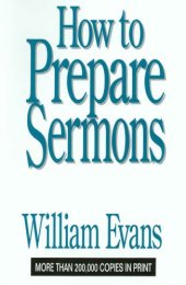 book How to prepare sermons and gospel addresses