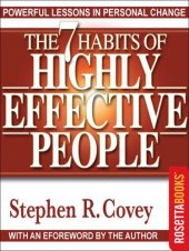 book The 7 habits of highly effective people: restoring the character ethic