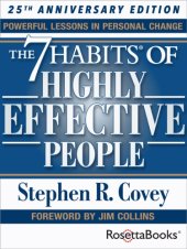 book The 7 habits of highly effective people: powerful lessons in personal change