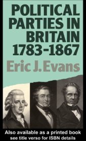 book Political Parties in Britain 1783-1867