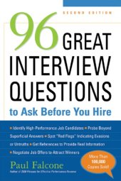 book 96 great interview questions to ask before you hire