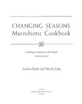 book Changing seasons macrobiotic cookbook: cooking in harmony with nature