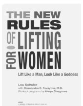 book The new rules of lifting for women: lift like a man, look like a goddess