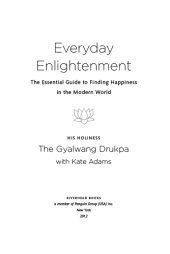 book Everyday enlightenment: the essential guide to finding happiness in the modern world