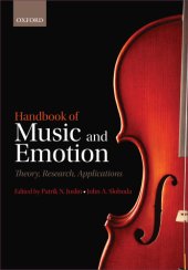 book Handbook of music and emotion: theory, research, and applications