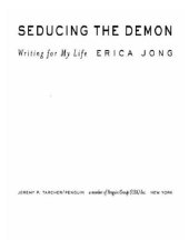 book Seducing the demon: writing for my life