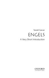 book Engels: A Very Short Introduction