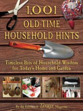 book 1,001 Old-Time Household Hints: Timeless Bits of Household Wisdom for Today's Home and Garden