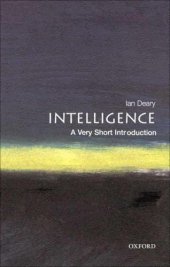 book Intelligence: A Very Short Introduction