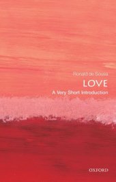 book Love: A Very Short Introduction