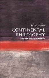 book Continental philosophy a very short introduction