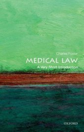 book Medical Law: A Very Short Introduction