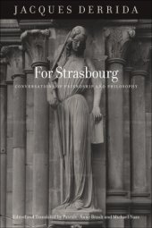 book For Strasbourg: Conversations of Friendship and Philosophy