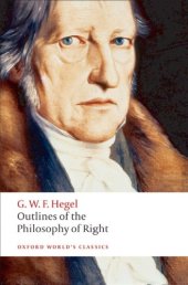 book Outlines of the Philosophy of Right. Oxford World's Classics