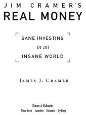 book Jim Cramer's Real Money: Sane Investing in an Insane World