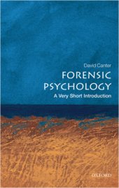 book Forensic Psychology: A Very Short Introduction