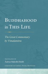 book Buddhahood in this life the great commentary by Vimalamitra