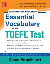 book McGraw-Hill Education Essential Vocabulary for the TOEFL Test