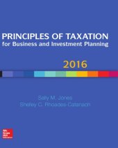 book Principles of taxation for business and investment planning