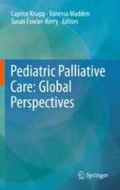 book Pediatric Palliative Care: Global Perspectives