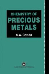 book Chemistry of Precious Metals
