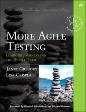 book More agile testing learning journeys for the whole team