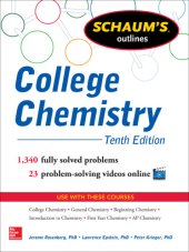 book Schaum's Outline of College Chemistry