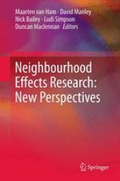 book Neighbourhood Effects Research: New Perspectives