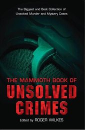 book The Mammoth Book of Unsolved Crimes