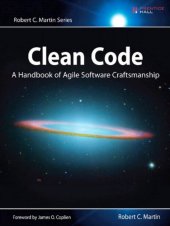 book Clean code: a handbook of agile software craftsmanship