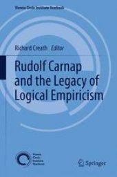 book Rudolf Carnap and the Legacy of Logical Empiricism