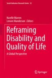 book Reframing Disability and Quality of Life: A Global Perspective