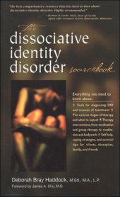 book The Dissociative Identity Disorder Sourcebook