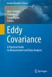 book Eddy Covariance: A Practical Guide to Measurement and Data Analysis