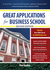 book Great Applications for Business School