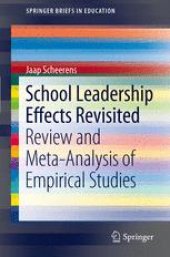 book School Leadership Effects Revisited: Review and Meta-Analysis of Empirical Studies