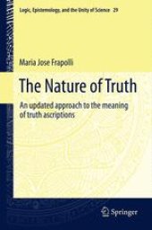 book The Nature of Truth: An updated approach to the meaning of truth ascriptions