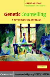 book Genetic counselling: a psychological approach