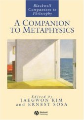 book A Companion to Metaphysics