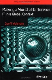 book Making a World of Difference: IT in a Global Context