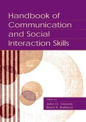 book Handbook of Communication and Social Interaction Skills