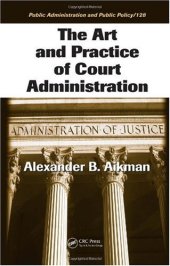 book The Art and Practice of Court Administration