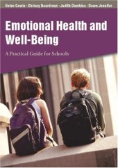 book Emotional Health and Well-Being: A Practical Guide for Schools