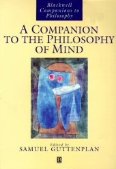 book A Companion to the Philosophy of Mind