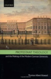 book Protestant Theology and the Making of the Modern German University